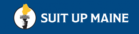 Suit Up Maine logo